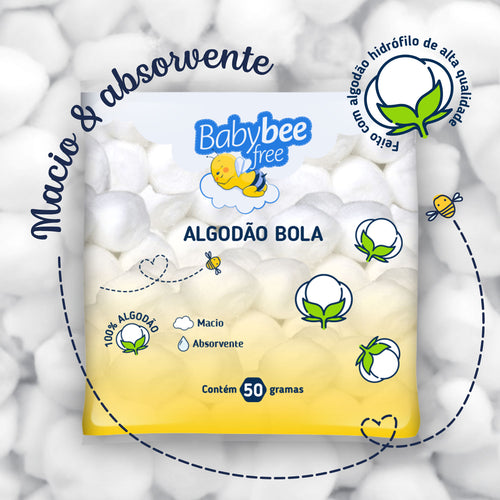 ALGODÃO BOLA C/ 50 G
