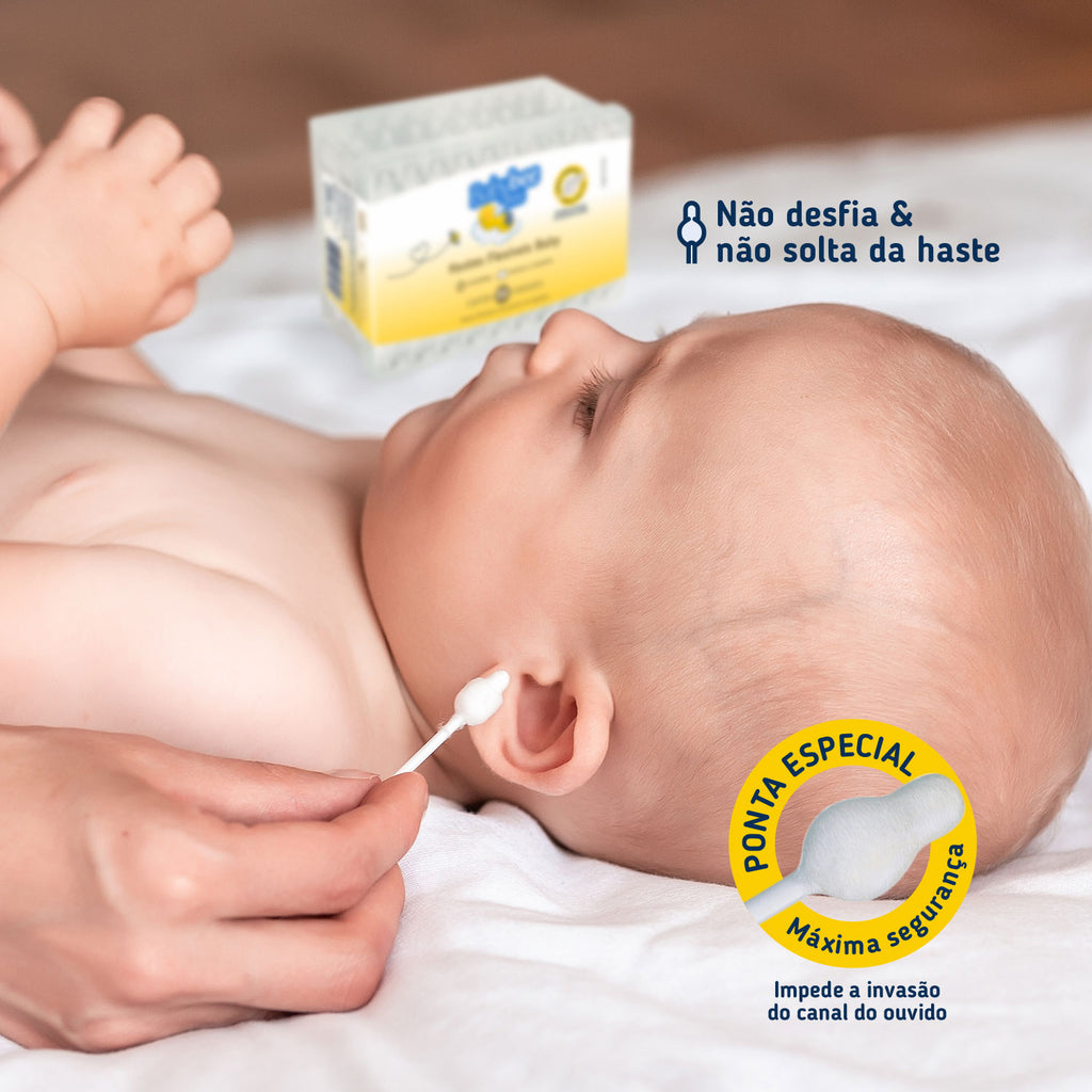 HASTE FLEXÍVEL BABY BEE FREE C/ 50 UN