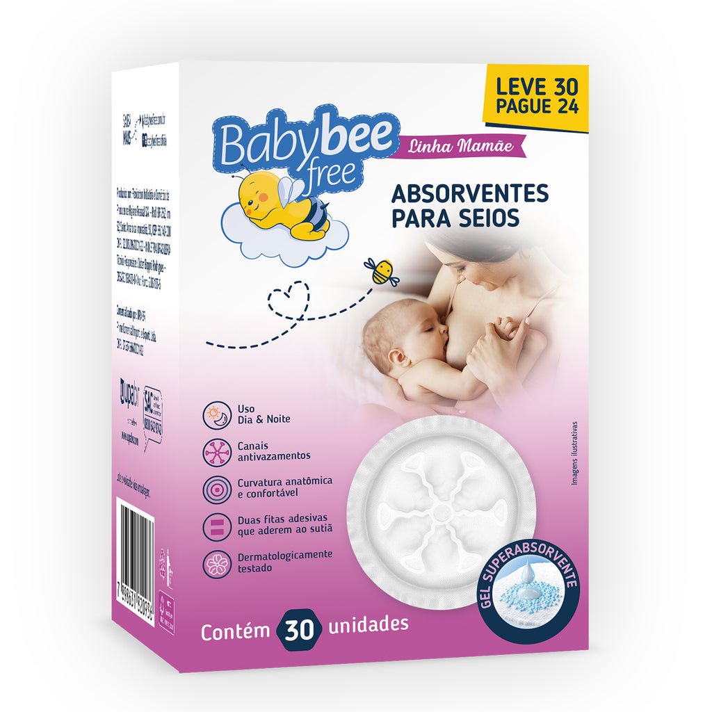 ABSORVENTES PARA SEIOS C/ 30 UN