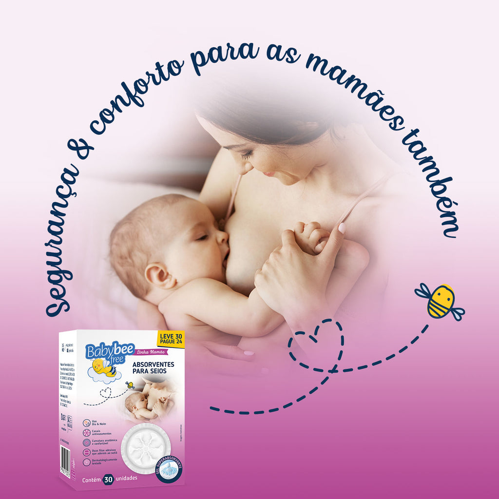ABSORVENTES PARA SEIOS C/ 30 UN