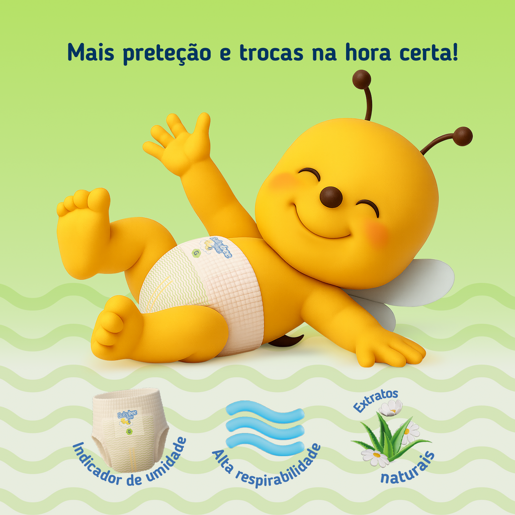 FRALDA PROTEÇÃO NATURAL PANTS M C/ 84 UN